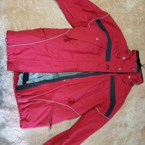 Helly Hanson Ski/Snowboarding Jacket, Red, S/XS